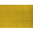 thumbnail image 1 of Ahgly Company Machine Washable Indoor Rectangle Solid Yellow Modern Area Rugs, 4' x 6', 1 of 4