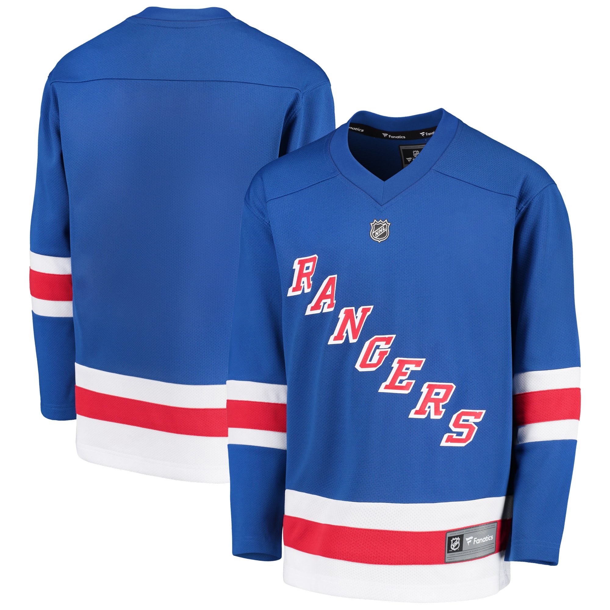 new york rangers blank jersey