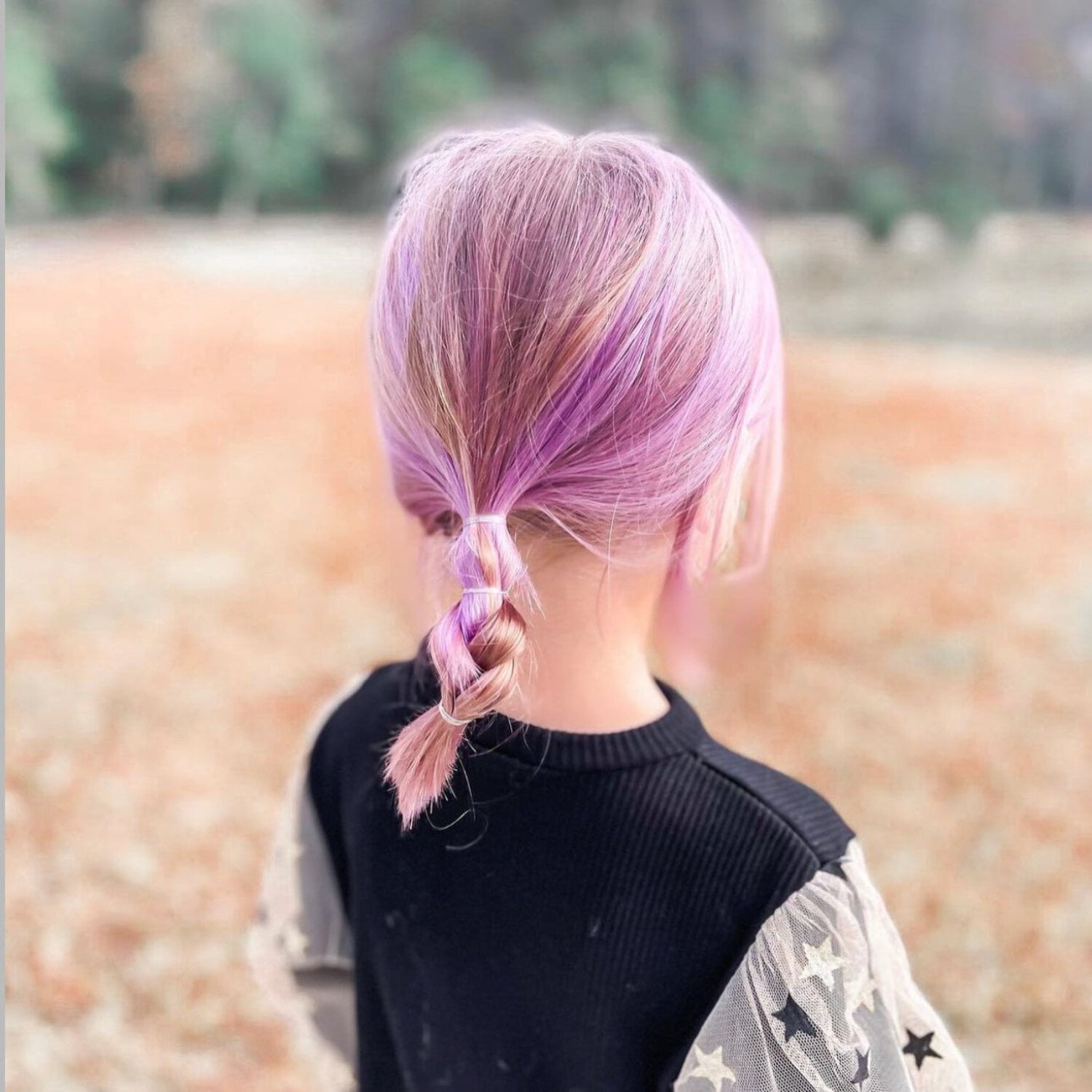 Piggy Paint Purple Hair Color & Conditioner – 2-in-1 Kids Temporary Hair Color