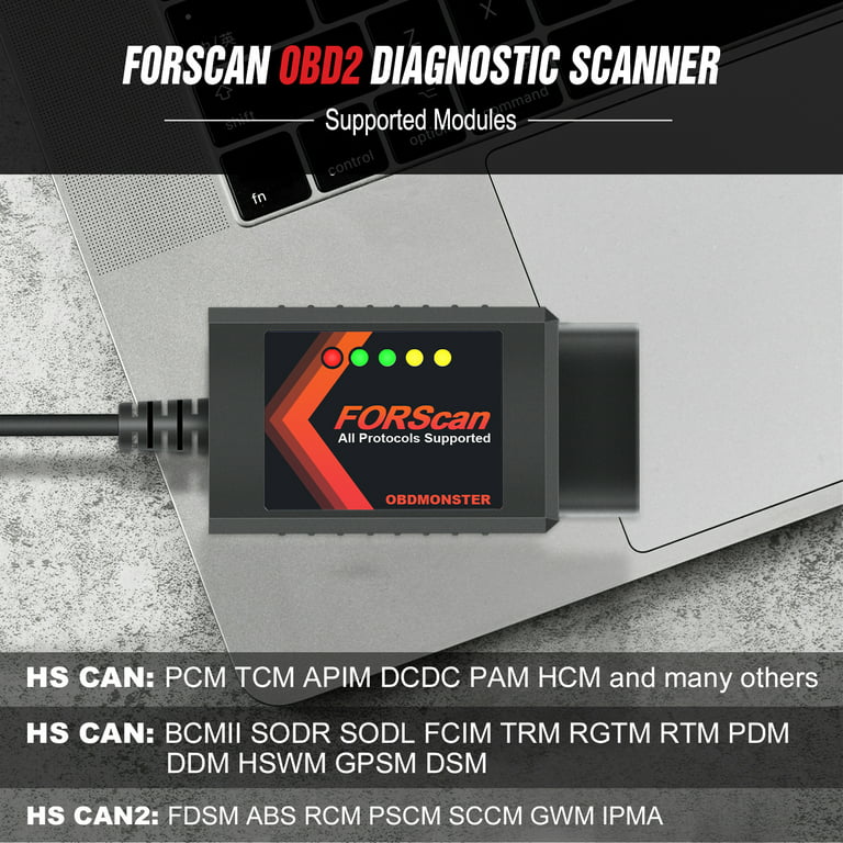 FORScan Pro Car Scan Tool Programming OBD2 Diagnostic Scanner For Ford F  Series 