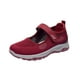 thumbnail image 2 of Zapatillas de deporte de malla para mujer, calzado deportivo, zapatillas planas, zapatillas ligeras para caminar, zapatillas transpirables para 36 rojo Sunnimix Zapatillas de deporte de malla, 2 of 8