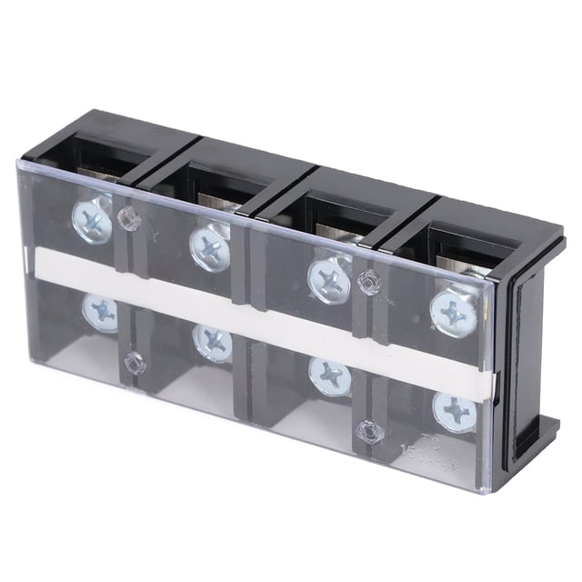 Bloque De Terminales, Conector De Corriente De Doble, Cableado De Alimentación, Tira De Terminales De Cobre Con Cubierta AC600V