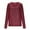 Red, variant on Long Sleeve Shirts for Women Glitter Sequin Top V Neck Casual Sparkle Blouse Night out Tops Party Clubwear