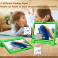 thumbnail image 4 of LTROP Kids Case for Samsung Galaxy Tab A8 10.5 2022, Galaxy Tab A8 Case, Light Weight Shockproof Handle Stand Kids Case for Samsung Galaxy A8 Tablet 10.5 Inch 2022 (SM-X200/X205/X207), Green, 4 of 8