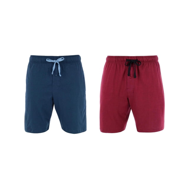 Hanes Short de Pyjama en Tricot (Lot de 2) (Grande Taille pour Hommes)