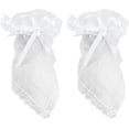 thumbnail image 1 of MasteelfCA 1 Paire de Gants en Dentelle pour Mariage Gants Sans Doigts Accessoires de Robe de Mariée, 1 of 7