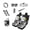 Eagle American Flag, variant on Yuyamidu Music Note Piano Car Seat Covers Set 13 Pcs Steering Wheel Cover Seat Belt Cover Trash Can Rear View Mirror Cover Cup Coasters Chapstick Holder Keychains Gifts for Men Woman