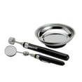 thumbnail image 2 of For 3pcs Inspection Tool Sets Stainless Steel Magnetic Parts Tray Telescoping Inspection Mirror Extendable Magnet Pick-Up Tool for for Screw, Bolts, Nuts, 2 of 7
