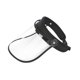 thumbnail image 2 of Protector facial transparente para mujer y hombre, versátil, reutilizable, protector facial completo contra salpicaduras negro, 2 of 9