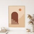 thumbnail image 4 of HAUS AND HUES Boho Art Prints Minimalist Decor - Boho Wall Art Mid Century Modern Decor | Minimalist Wall Art Boho Wall Decor Boho Modern Art Wall Prints | 12" x 16" UNFRAMED, 4 of 6