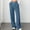 Blue, variant on Cyber*Monday Chaoheng Womens Trouser Pants Women's Brushed Ribbed Joggers,Drawstring Waist & Pockets Lounge Pants