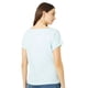 thumbnail image 2 of Maine - Camiseta Essential de Slub Manga Enrollada para Mujer (Azul Pálido), 2 of 3