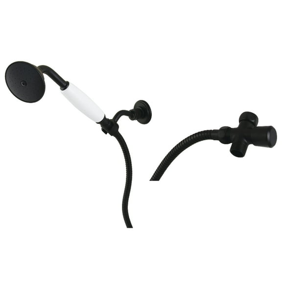 Kingston Brass KX1050BD Victorian Hand Shower Kit, Matte Black