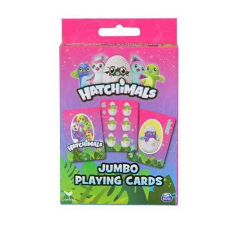 Hatchimals Jumbo Card Game, 168 Piece