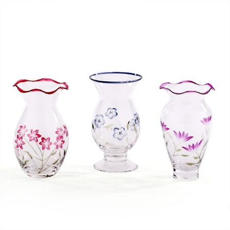Lenox Set of 3 Floral Spirit Vases