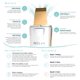 thumbnail image 5 of Dispositivo facial antienvejecimiento para el cuidado de la piel con exfoliación con agua RECLAR Gold, 5 of 8