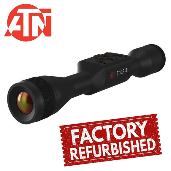 Restored Premium ATN Thor 5 4-32x, 640x480 12 micron, Smart Thermal Scope (Refurbished)