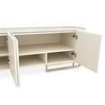 thumbnail image 4 of Michael Amini Lisbon Media Cabinet - Silken Matte Cream, 4 of 6