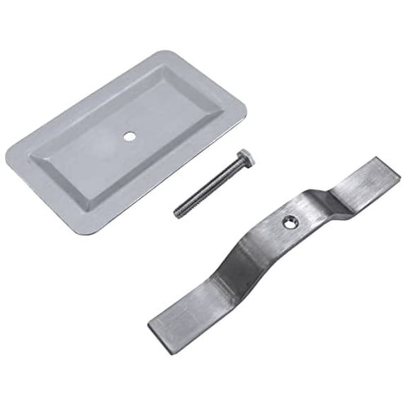 Rectangle Hand Hole Cover for Light Poles 3" x 5" by Deltech Manufacturing