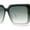 White Green, variant on Womens Oversize Rimless Shield Butterfly Designer Chic Sunglasses White Green