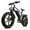 Black Green, variant on OUXI Electric Bike for Adults, Peak 1000W Electric Bicycle, 48V/13Ah Battery, Up to 25MPH, 20'' Fat Tire Ebike, 38 Miles Range Mountain Bike for Cycling, 7 Speed E Bike, E-bike UL2849