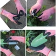 thumbnail image 5 of 1 par de guantes de jardinería, recubiertos para evitar cortes, guantes de mano alzada para jardinería y pesca, 5 of 5