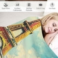 thumbnail image 3 of Orinice Impressionist Painting Warm Lightweight Blanket Soft Fleece Blankets All Seasons Decor Cow Gifts Blanket 50x60in, 3 of 6