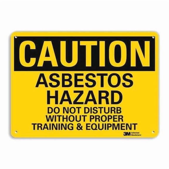 Lyle Caution Sign,7 in x 10 in,Aluminum U4-1060-NA_10x7