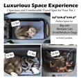 Prutapet Large Cat Carrier 24"x16.5"x16.5" Portable Dog Crate for Small