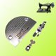 thumbnail image 4 of Kit de abrazadera de aguja de pie prensatelas de placa de metal resistente de 4 juegos de repuesto para accesorios de s de coser industriales Baoblaze Placa de la máquina de coser, 4 of 8