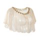 thumbnail image 3 of Chal de Lentejuelas Salvador Mantón de las Mujeres Beige, 3 of 7