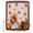 Brown, variant on 60x72 Inch Shower Curtains for Bathroom, Thanksgiving Fall Fabric Bath Curtain Decor, Turkey Sunflowers Pumpkin Brown Striped Waterproof Restroom Curtains Shower Set Accessories with 12 Hooks 60 Inch