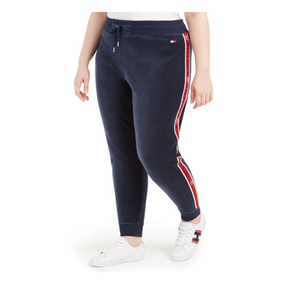 TOMMY HILFIGER $69 Womens New Navy Lounge Casual Pants 3X B B