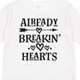 thumbnail image 4 of Inktastic Boys Valentines Day Breaking Hearts Boys Long Sleeve Toddler T-Shirt, 4 of 5