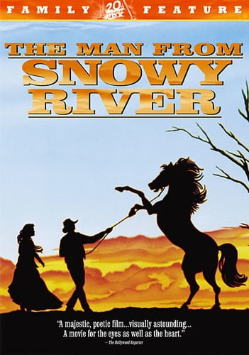 The Man from Snowy River FRIDGE MAGNET movie poster 