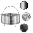 thumbnail image 4 of YOPTOP Stainless Steel Rice Steamer Vegetables Strainer Steamer Baskets Steamer Rack for Pots Steam Basket for Pot, 4 of 6