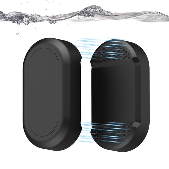 YUNOVA 2 Pack Magnetic SmartTag2 Case, IP68 Waterproof Silicone Protective Holder Compatible with Samsung Galaxy SmartTag2 for Car Bike