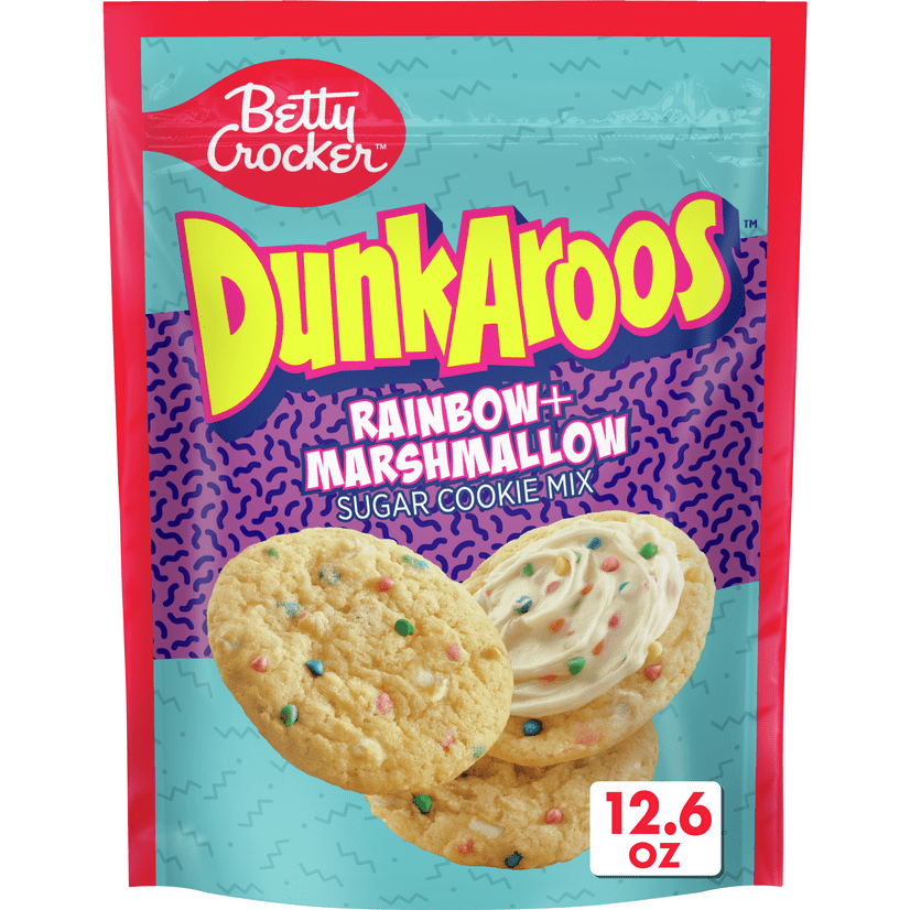 Dunkaroos 6 Pack Snack Vanilla Creme Rainbow Sprinkles Nostalgia Rare IN HAND 