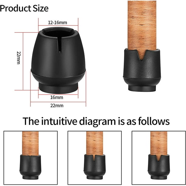 Tapones De Goma/Silicona Negros Redondos - Diámetro 3,7-78,5 Mm, Para Tubos, Patas De Silla Y Más