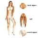 thumbnail image 4 of Traje de cosplay de Zawaland con estampado de textura de zorro 3D para mujer, traje de cuerpo entero con cremallera en la entrepierna y cola, traje de gato Zentai, 4 of 5