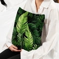 thumbnail image 6 of Tropical Jungle Palm Leaves Velvet Bed Pillow Throw Covers Pillow Inserts Throw Pillows with Unique Patterns - Set of 2, Sizes 16x16, 18x18, 20x20 Inches for Various Occasions, 6 of 6