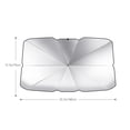 thumbnail image 3 of Car Sunshade Umbrella Front Windshield Portable Allseason Protection Opening Thermal Insulation Umbrella Sunshade Panel Telescopic Bent Rod For Use In Vehicles, 3 of 5