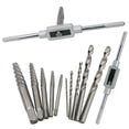 thumbnail image 4 of 11pcs Damaged Drill Bits and Broken Screw Extractor Kit Remove Removal Tool Speed ​​Drill Bit Guide, Silver, 4 of 4