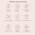 thumbnail image 3 of LED Table  Lamp, 4 in 1 Auto Off  Magnetism Cell Phone Holder Bedside Night  Light 15W Fast Charging  for Living Room, 3 of 8