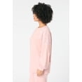 thumbnail image 3 of Roaman's Women's Plus Size Comfort+ Fleece Lace Shoulder Sweatshirt, 3 of 6