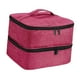 thumbnail image 4 of Bolsa de transporte Bolsa de almacenamiento Estuche organizador de viaje para esmaltes de uñas Bolsillo con cremallera para maquillaje, 4 of 8
