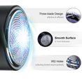 thumbnail image 3 of Amdohai Portable Shaver Electric Razor USB Rechargeable Mini Beard Trimmer Beard Shaving Tool for Men Daily & Travel Use, 3 of 7