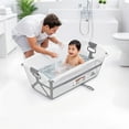 thumbnail image 2 of Children's bathtub, foldable bathing tub, foldable sink, foldable laundry basket, storage box, organizer box, 2 of 9