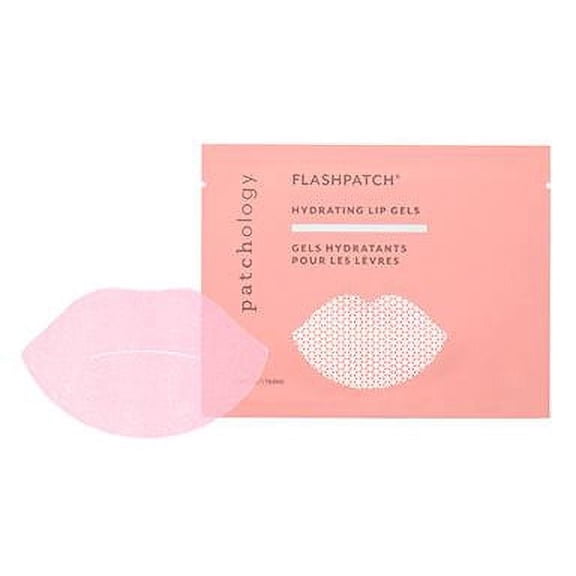 Patchology Hydrating Lip Mask Beauty Treatment Gels - 5 Pairs