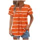 thumbnail image 1 of Camisas de Cuello de Tripulación de Manga Corta para las Mujeres Plisado Mangas de Ruffle, Cuello Redondo Casual Primavera Y Blusa de Verano, 1 of 7